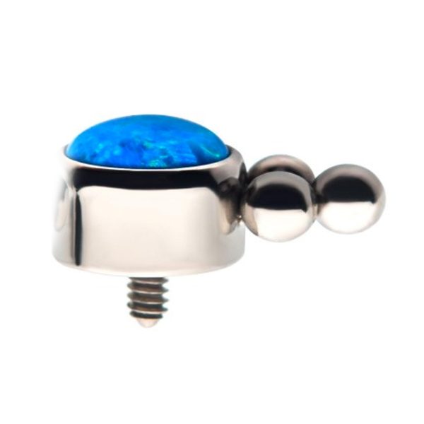 Sole White Opalite Titanium Threaded End Hot on Sale - Image 3