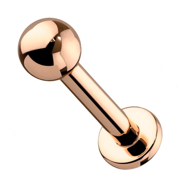 16G Rose Gold PVD Titanium Labret Discount