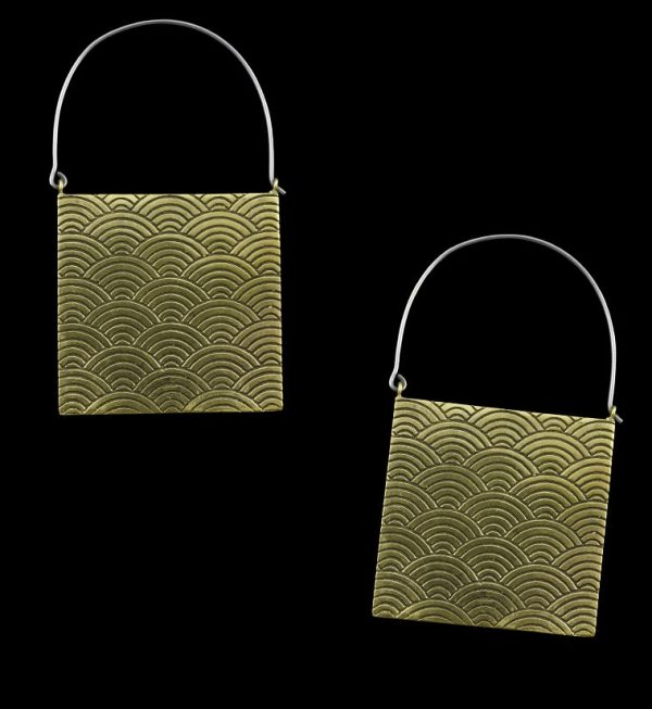 Pulse Crate Titanium Hangers - Earrings Online Sale