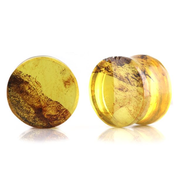 Chiapas Amber Plugs 5 8  (16mm) Version 6 Discount - Image 3