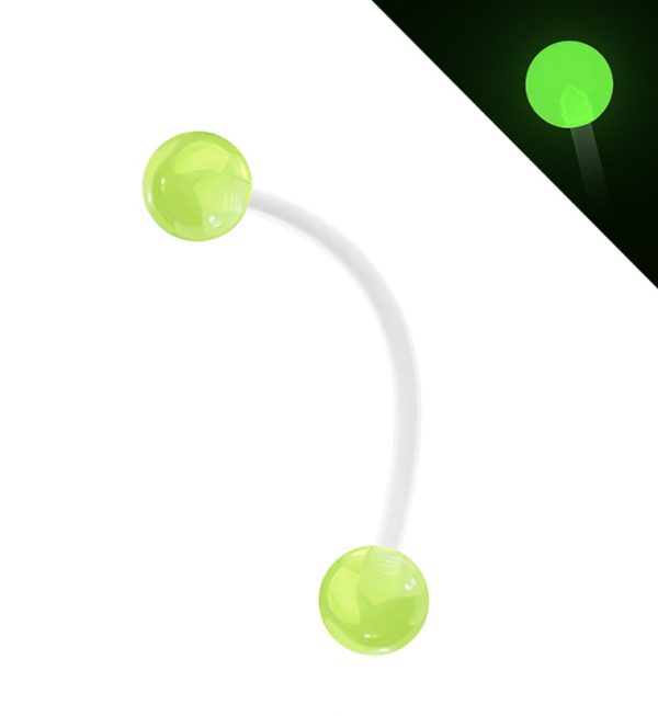Green Bioflex Glow in the Dark Barbell Fashion - Image 2