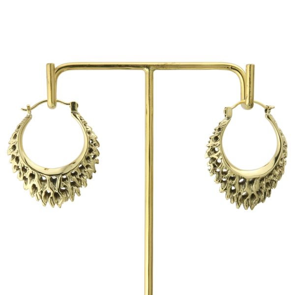 18G Affix Brass Hangers - Earrings For Discount - Image 2