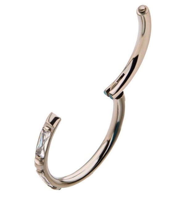Gullion CZ Hinged Segment Ring Discount - Image 2