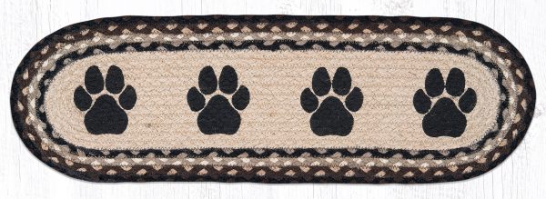 ST-OP-313 Paw Prints Burg Stair Tread Hot on Sale