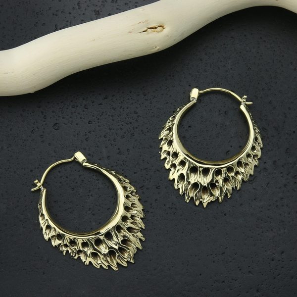 18G Affix Brass Hangers - Earrings For Discount - Image 3