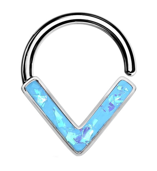 Blue Glitz Mote Seamless Ring Supply