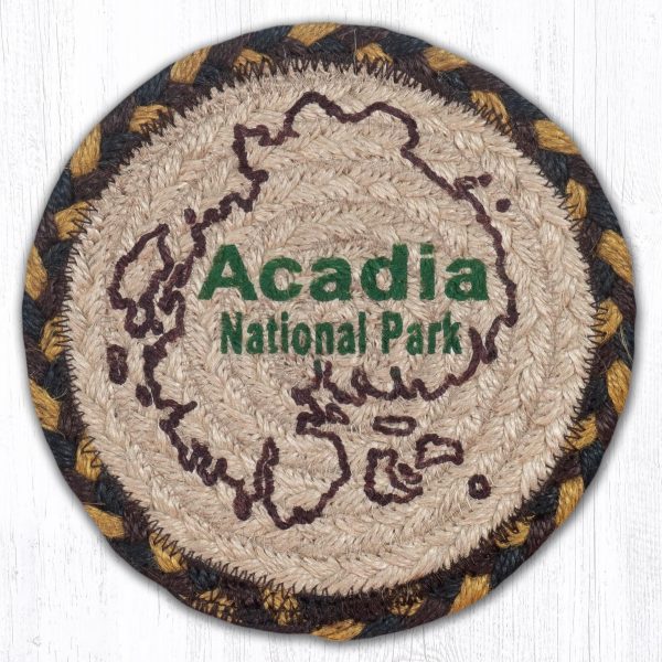 LC-051 Acadia Map Large Coaster For Discount