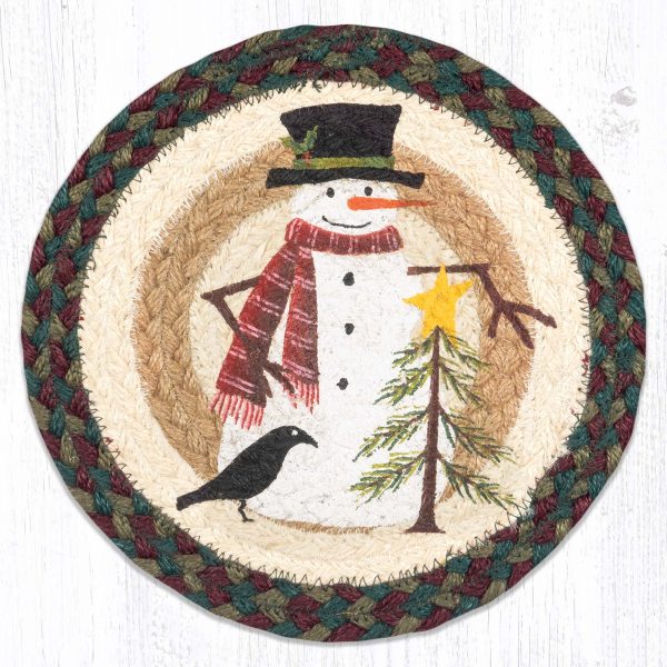 MSPR-508 Snowman with Tree Trivet Discount