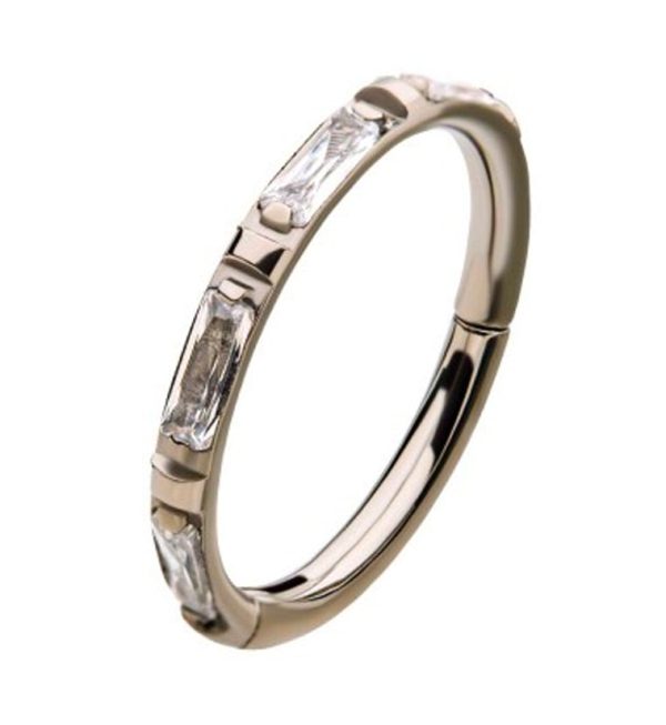Gullion CZ Hinged Segment Ring Discount