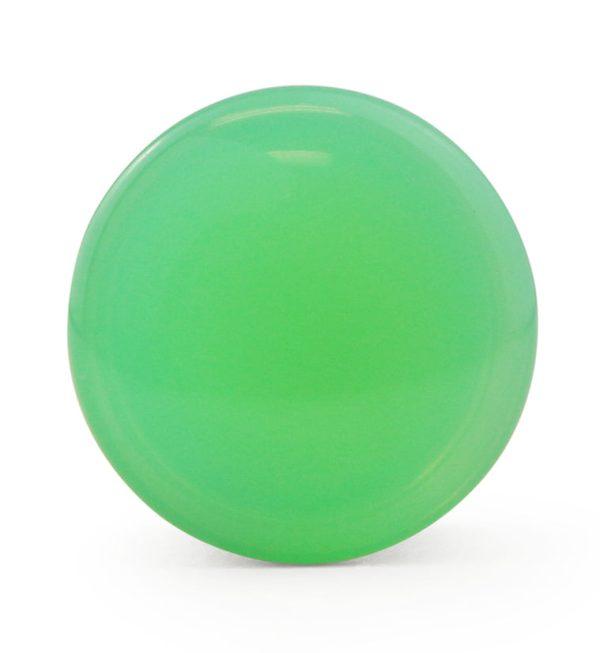 Mint Opalite Glass Plugs - Single Flare Supply - Image 4